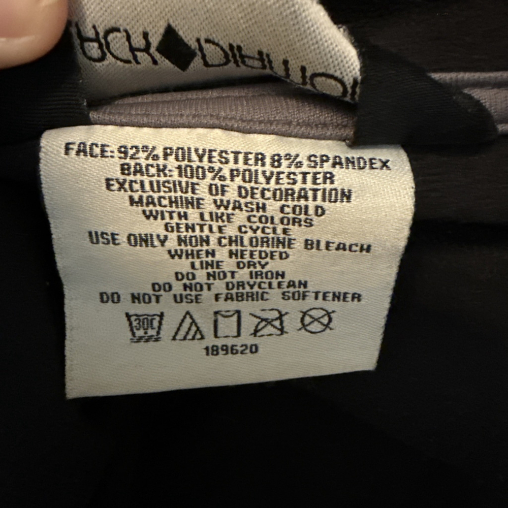 Black Mountain Men’s Ski Jacket Full Zip Soft shell Size Medium 3 Pockets 189620 - Picture 8 of 9